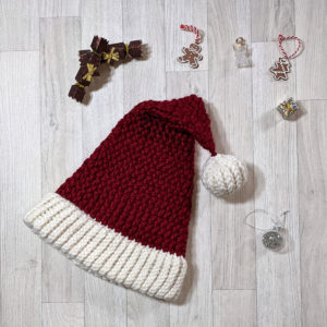 Crimson Santa Hat