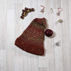 Brass Santa Hat