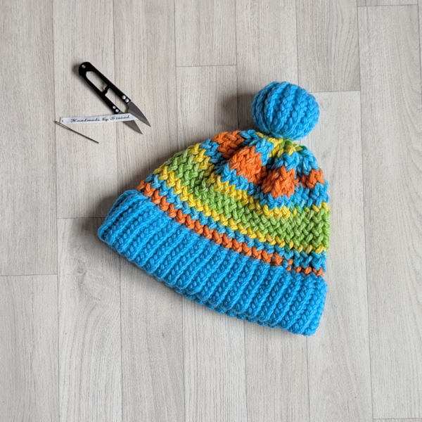 Summer Striped Beanie